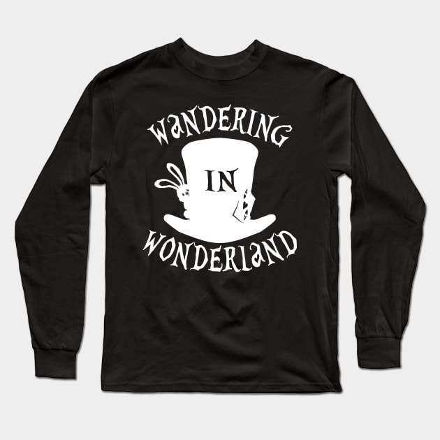 Wandering in Wonderland Long Sleeve T-Shirt by OutdoorMayhem